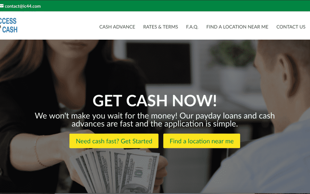 Instant Cash & Access 2 Cash