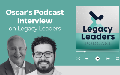 Oscar’s Podcast Interview on Legacy Leaders