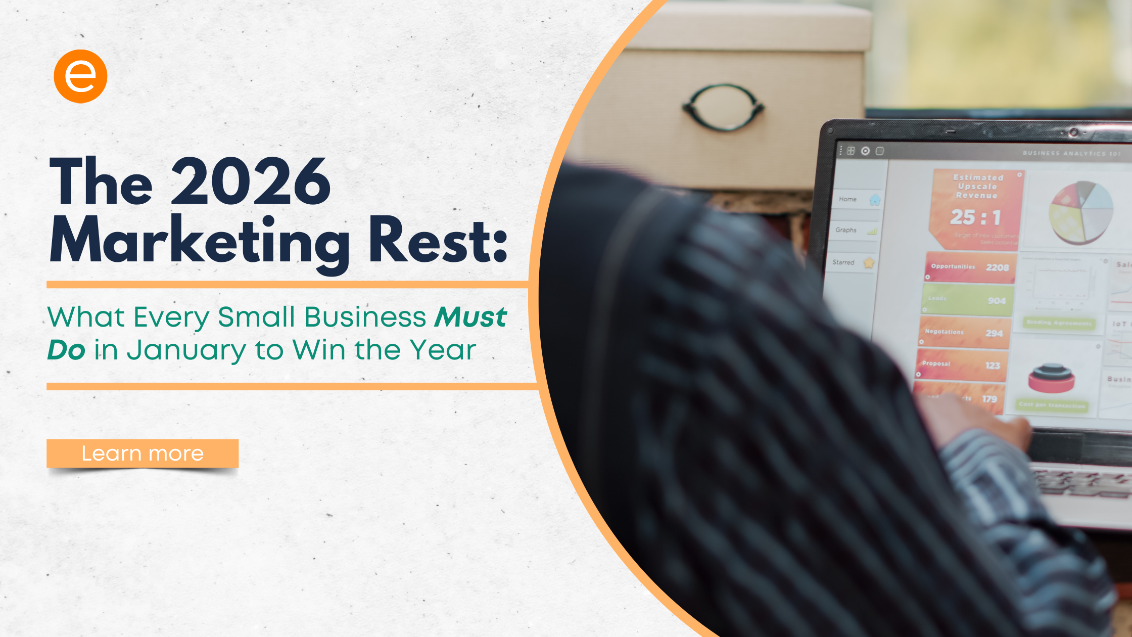 Cover image for the article "2026 Small Business Marketing Reset"