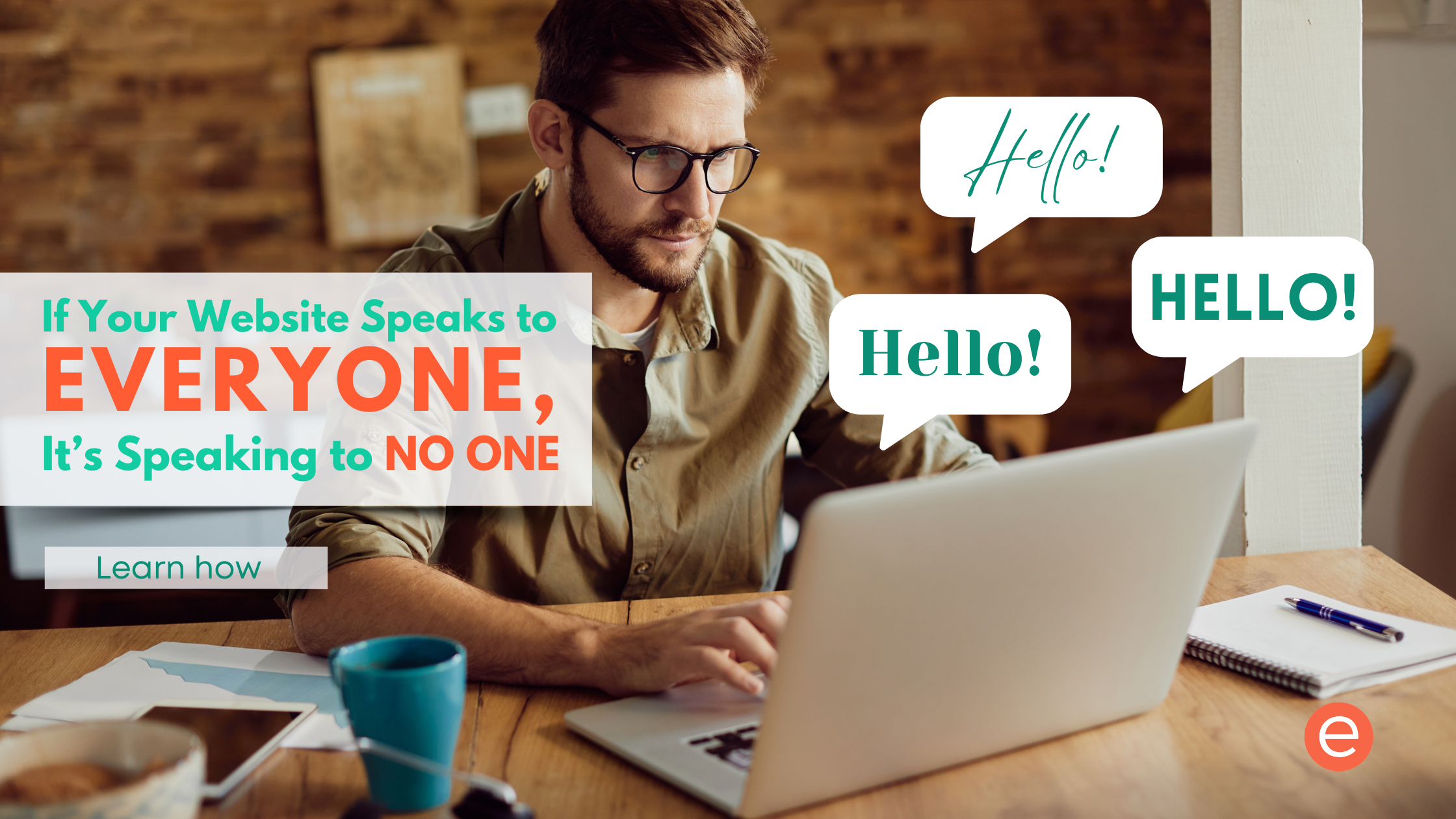Cover image for the article "If Your Website Speaks To Everyone"
